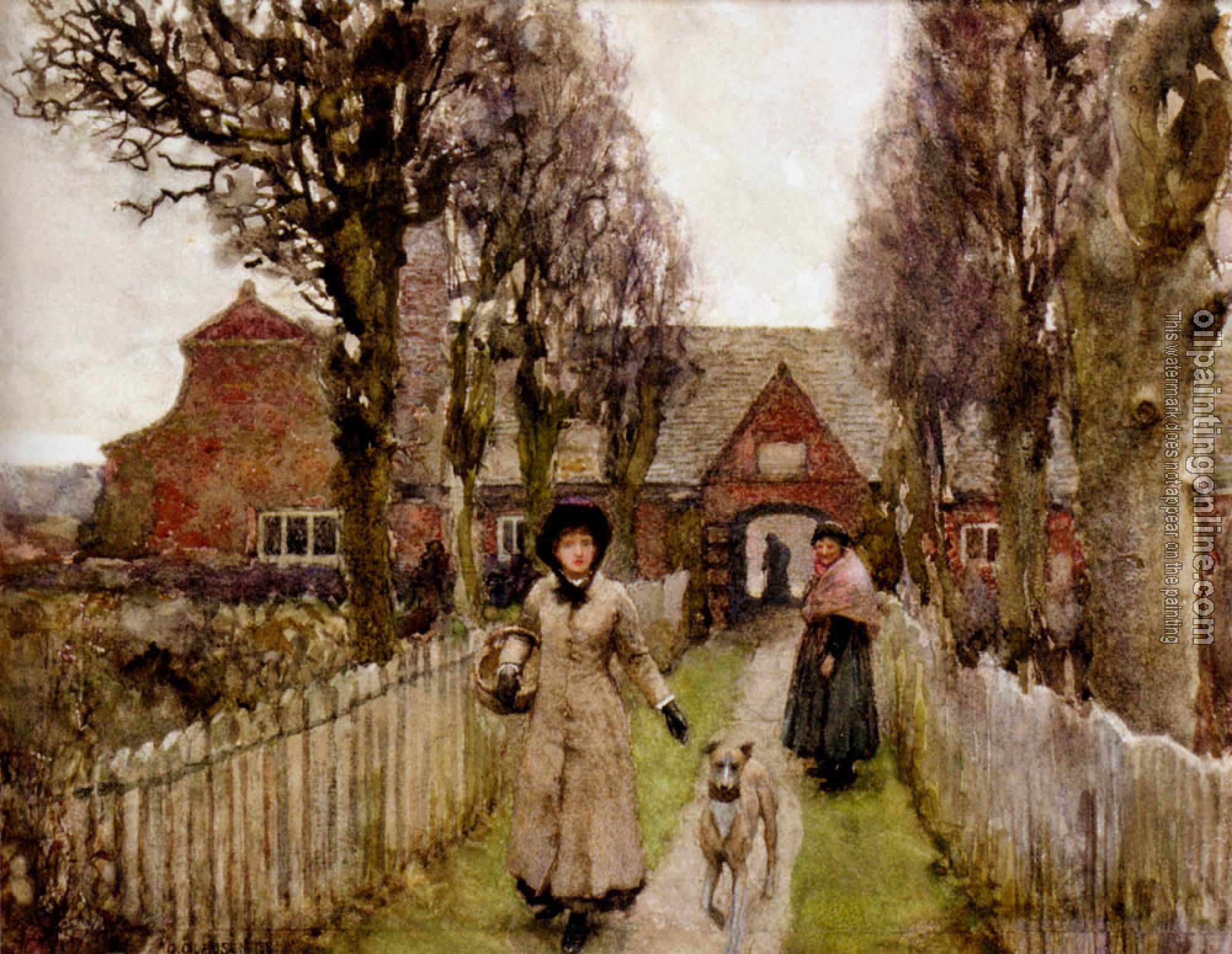 Sir George Clausen - Gaywood Almshouses Kings Lynn